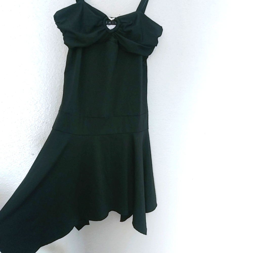 RMLA 13 Heart O-Ring Black Strap Formal Dress Juniors
